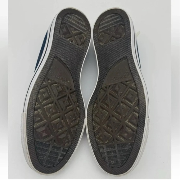 Converse All Star Chuck Taylor Mens Shoes Canvas Blue Shoe Men’s 9 women’s 11 - Picture 9 of 9